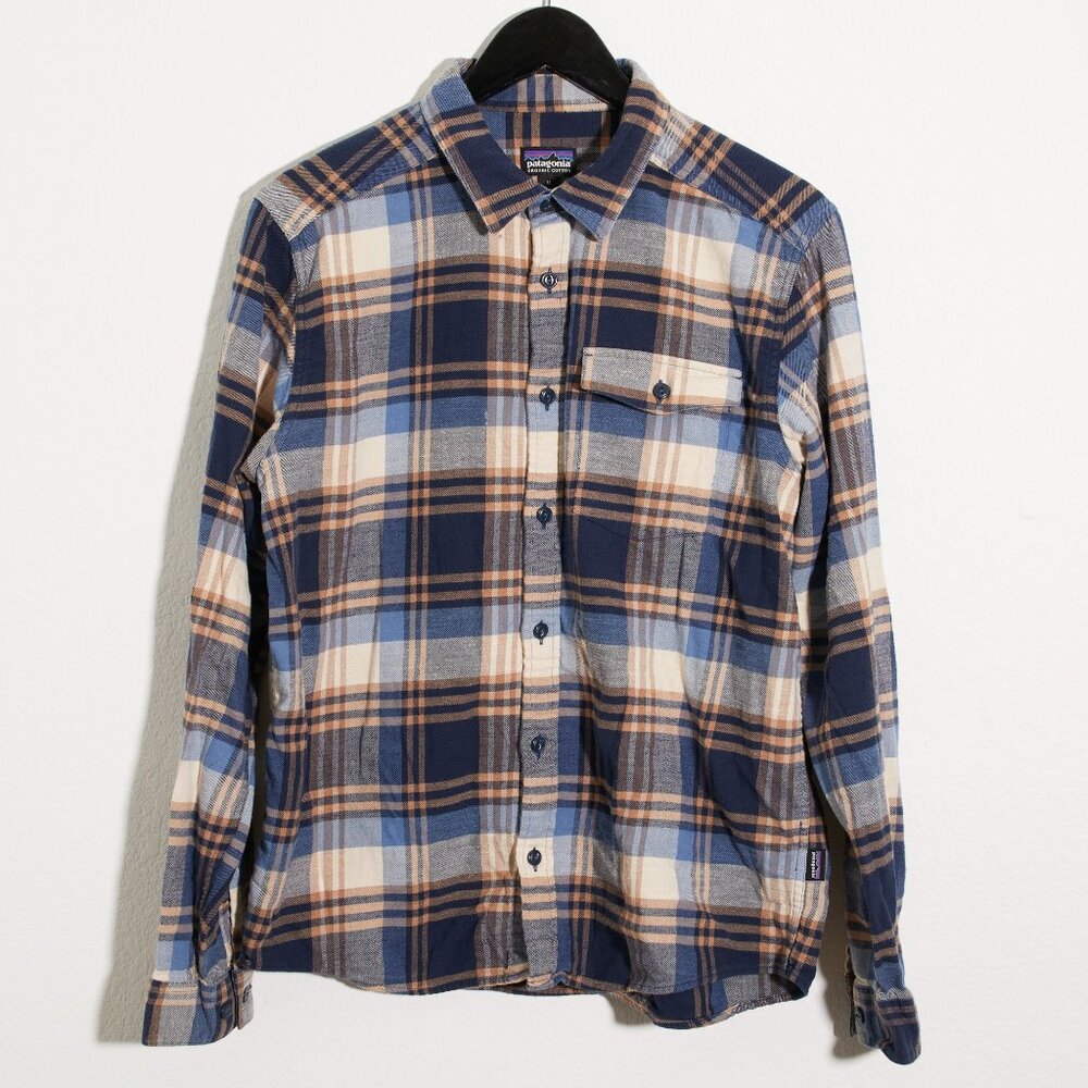 Men’s Patagonia Organic Cotton flannel shirt size Medium STY54020